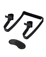 Lux Fetish Position Pal Adjustable Position Straps - Black