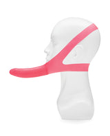 Lux Fetish The Original Facilitator Face Strap-On with Dildo - Pink