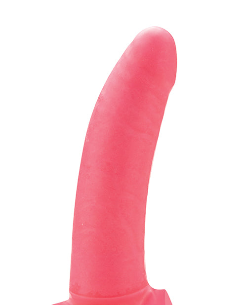 Lux Fetish The Original Facilitator Face Strap-On with Dildo - Pink