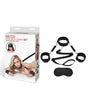 Lux Fetish Collar & Leash Set w/Removeable Cuffs