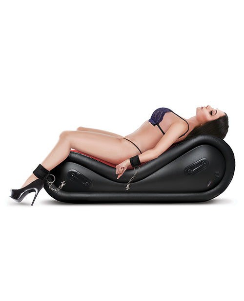 Lux Fetish Inflatable BDSM Sex Sofa Set 6 Piece - Red/Black