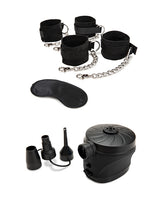 Lux Fetish Inflatable BDSM Sex Sofa Set 6 Piece - Red/Black