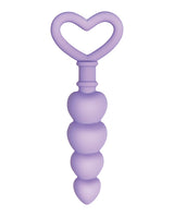 Sweet Treat Silicone Anal Beads - Purple