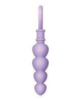 Sweet Treat Silicone Anal Beads - Purple