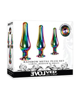 Evolved Rainbow Metal Plug set