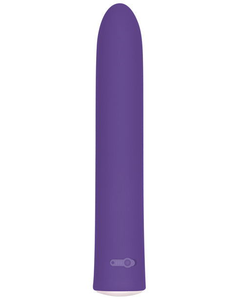 7 Function Rechargeable Slim Vibrator - Purple