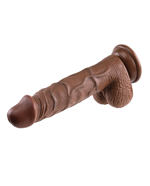 Realistic Dildo 8in - Chocolate