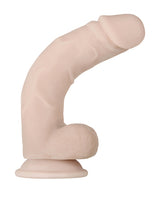 Real Supple Poseable Dildo with Balls 9.5in - Vanilla