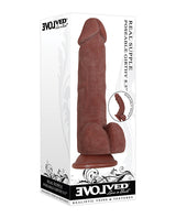 Evolved Real Supple Poseable Girthy Dark 8.5&rdquo;