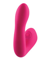 Buck Wild Rechargeable Silicone G-Spot Vibrator - Pink