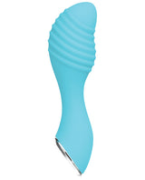 Little Dipper Rechargeable Silicone Vibrator - Aqua