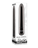 Evolved Real Simple Rechargeable Bullet - Black Chrome