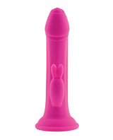 Somebunny to Love Rechargeable Silicone Rabbit Vibrator - Pink