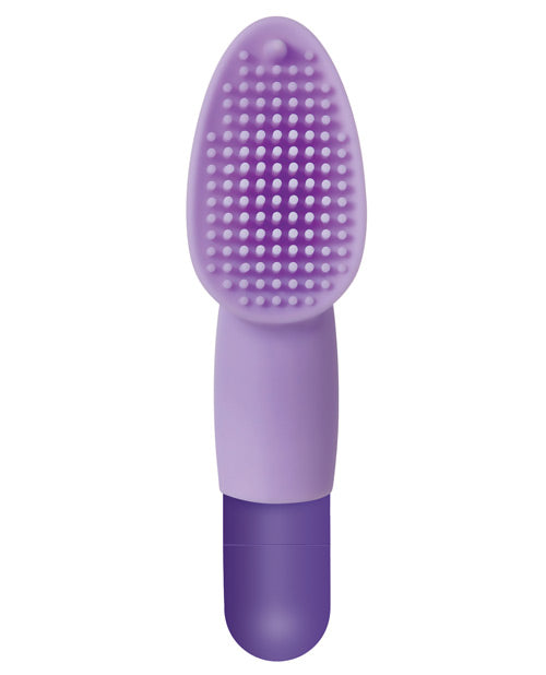 Fingerific Rechargeable Silicone Finger Vibrator - Purple