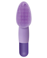 Fingerific Rechargeable Silicone Finger Vibrator - Purple