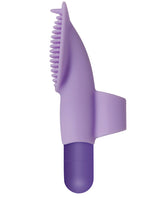 Fingerific Rechargeable Silicone Finger Vibrator - Purple