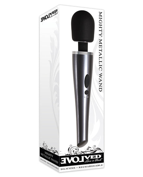 Evolved Mighty Metallic Wand - Gray/Black