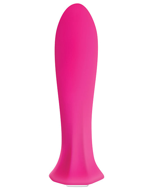 The Queen Rechargeable Silicone Vibrator - Pink