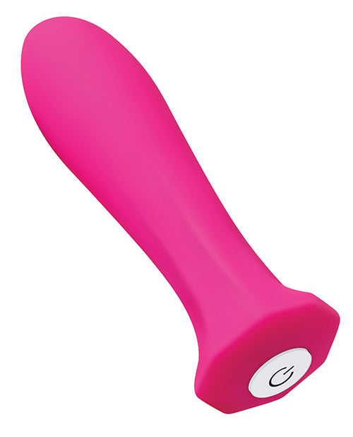 The Queen Rechargeable Silicone Vibrator - Pink