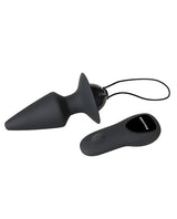 Evolved Plug & Play Remote Anal Plug - Black