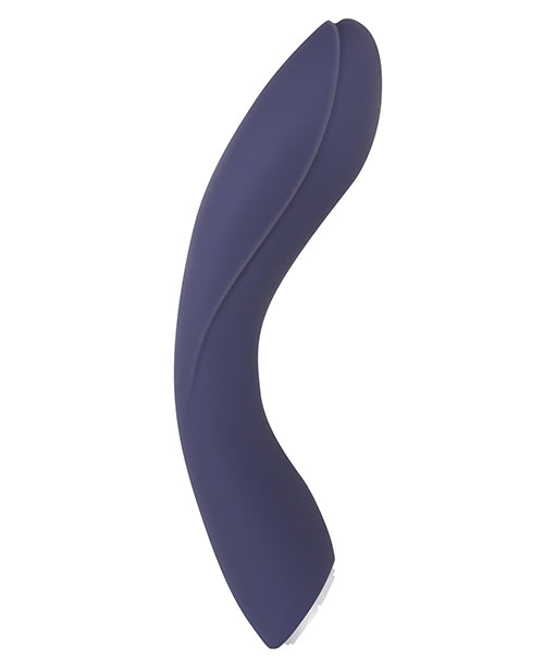 Coming Strong Rechargeable Silicone Vibrator - Purple