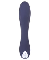 Coming Strong Rechargeable Silicone Vibrator - Purple