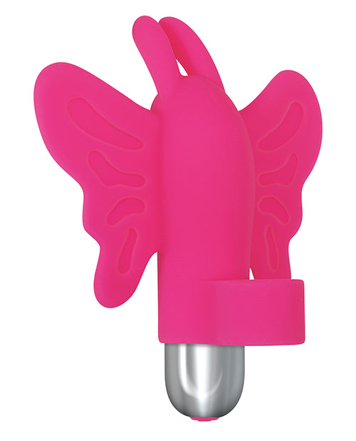 My Butterfly Rechargeable Silicone Finger Vibrator - Pink