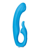 Sea Breeze Bunny Rechargeable Silicone G-Spot Rabbit Vibrator - Blue