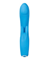 Sea Breeze Bunny Rechargeable Silicone G-Spot Rabbit Vibrator - Blue