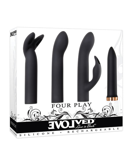 Evolved Four Play Kit - Black/Rose Gold