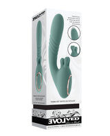 Evolved Thrust into Ecstasy Thrusting Rabbit Vibrator - Mint