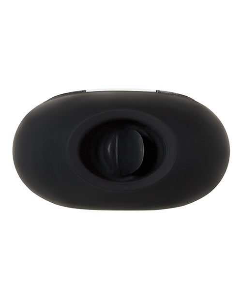 Lickity Slit Rechargeable Silicone Massager - Black