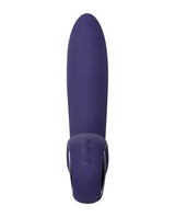 Inflatable G Silicone Rechargeable Vibrator - Purple