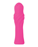 Twist and Shout Silicone Rechargeable Vibrator - Pink