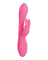 Bunny Kisses Rechargeable Silicone Rabbit Vibrator - Pink