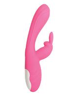 Bunny Kisses Rechargeable Silicone Rabbit Vibrator - Pink