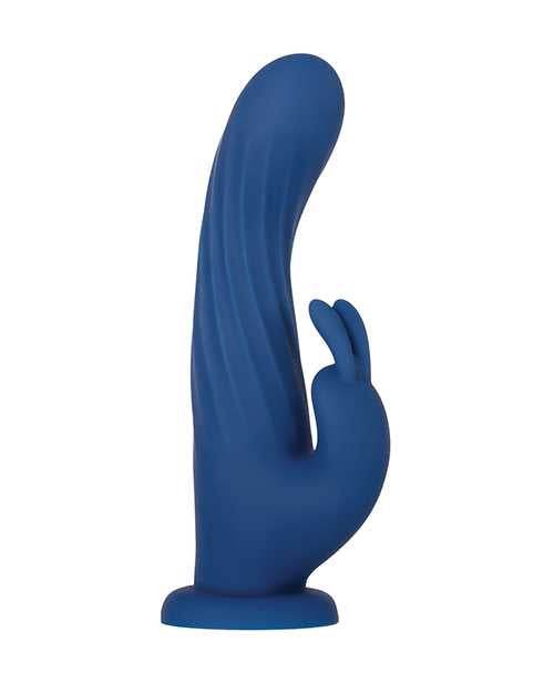 Remote Rotating Silicone Rechargeable Rabbit - Blue