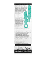 Triple Teaser Silicone Rechargeable Triple Motor Vibrator - Aqua