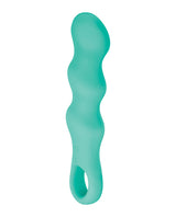 Triple Teaser Silicone Rechargeable Triple Motor Vibrator - Aqua