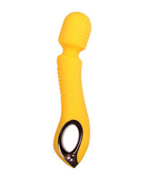 Buttercup Silicone Rechargeable Wand Massager - Yellow