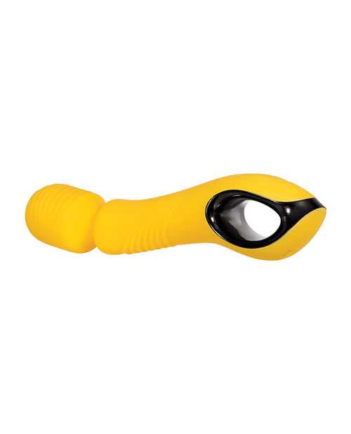 Buttercup Silicone Rechargeable Wand Massager - Yellow