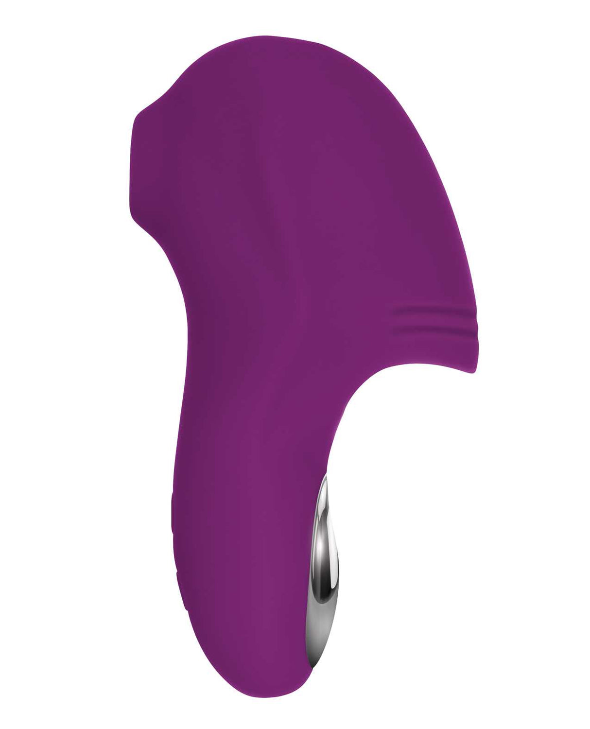 Sucker For You Silicone Rechargeable Clitoral Stimulator - Purple