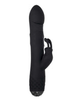 Bodacious Bunny Rechargeable Silicone Rabbit Vibrator - Black