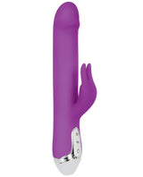 Dancing Pearl Rabbit Rechargeable Silicone Rabbit Vibrator - Purple