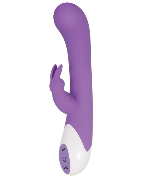 Enchanted Bunny Rechargeable Silicone Rabbit Vibrator - Purple