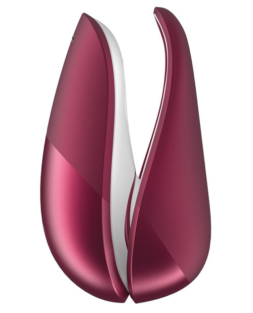 Womanizer Liberty Rechargeable Silicone Clitoral Stimulator - Red Wine