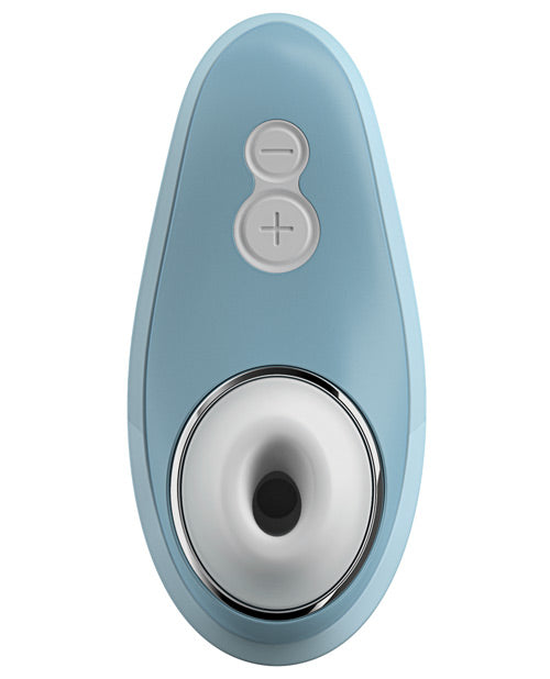 Womanizer Liberty Rechargeable Silicone Clitoral Stimulator - Powder Blue