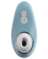 Womanizer Liberty Rechargeable Silicone Clitoral Stimulator - Powder Blue