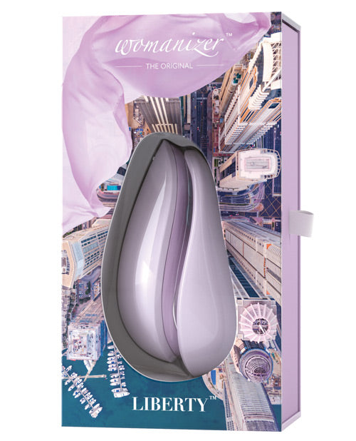 Womanizer Liberty Rechargeable Silicone Clitoral Stimulator - Lilac