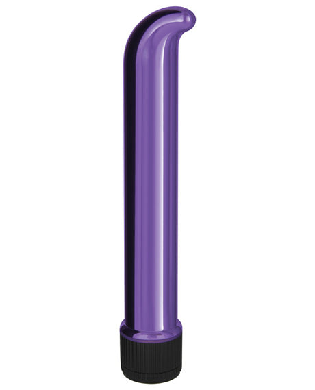 Erotic Toy Company Chrome Classics 7" G Spot Vibe - Purple